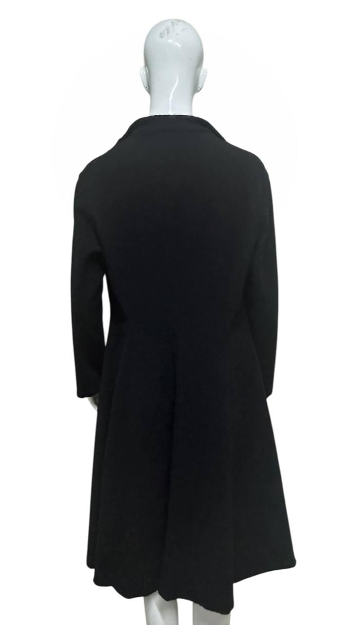 Vintage 90s Authentic Yohji Yamamoto Black Japanese Dress 1990s
