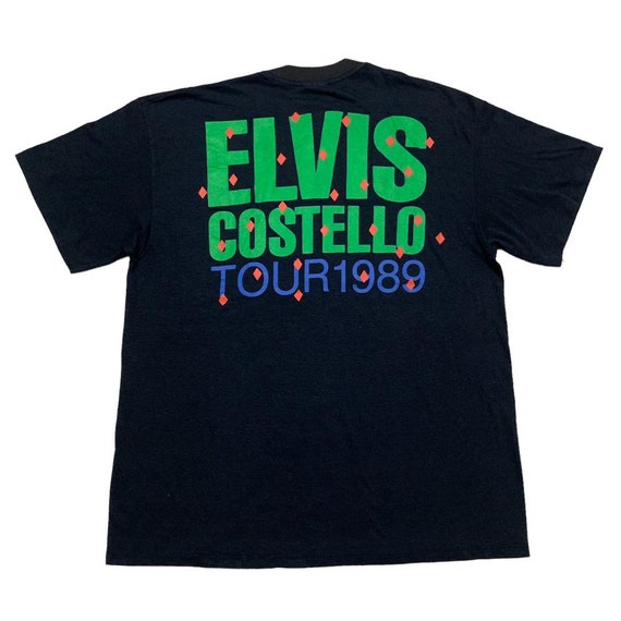 Vintage 1989 Elvis Costello Spike Tour 1989 Brock… - image 2