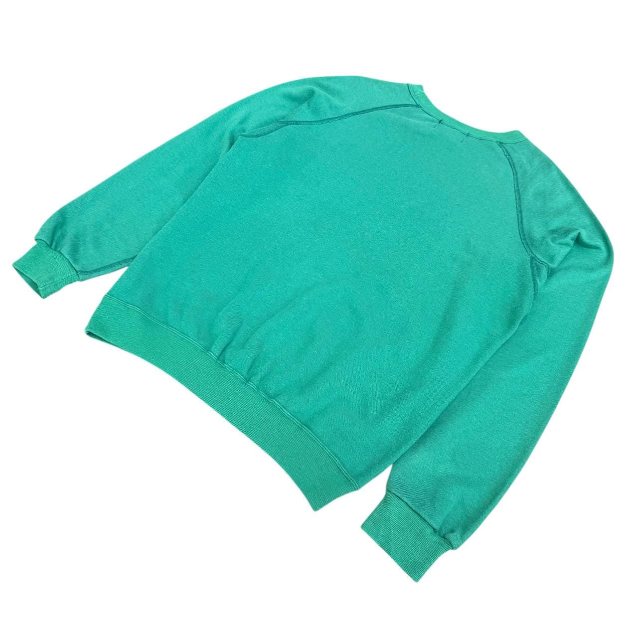 Sweat-shirt homewear, oversized, col rond, manches longues, vert loden