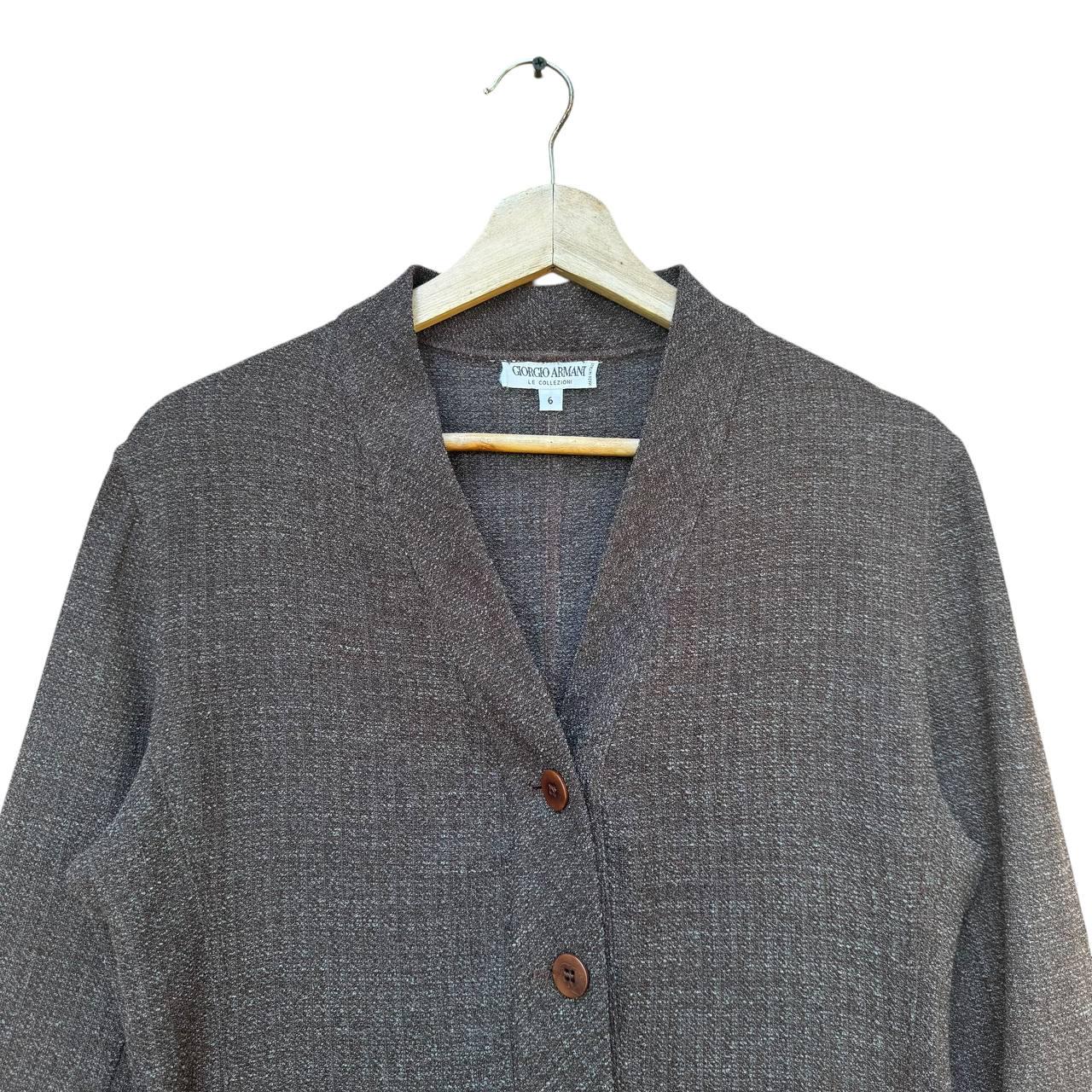 Vintage Giorgio Armani Wool Blend Long Womens Coat,minimalist 