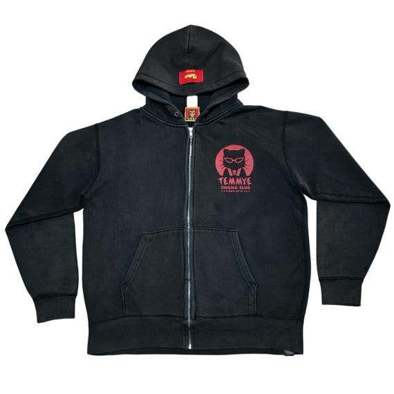 Temmye Cream Soda Nightmare on Cat Street Zip Hoodie Japanese