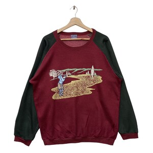 Vintage L.T Sports Sweatshirt,Large Size