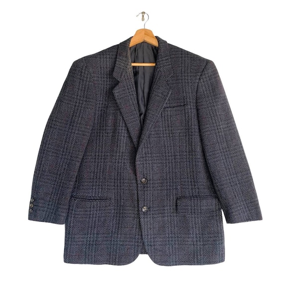 ジャケット・アウター 80s comme des garcons homme deux jacket Vintage Comme Des Garcons Homme Deux Gray Plaid Wool Blazer