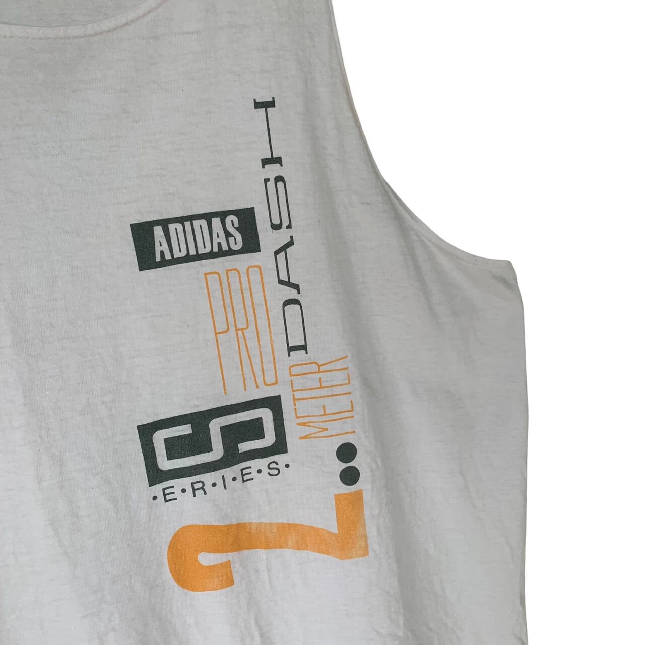✅USA製 90s vintage adidas tanktop old Adidas Mens M 90s Vintage Tank Top Made in USA Gym Workout