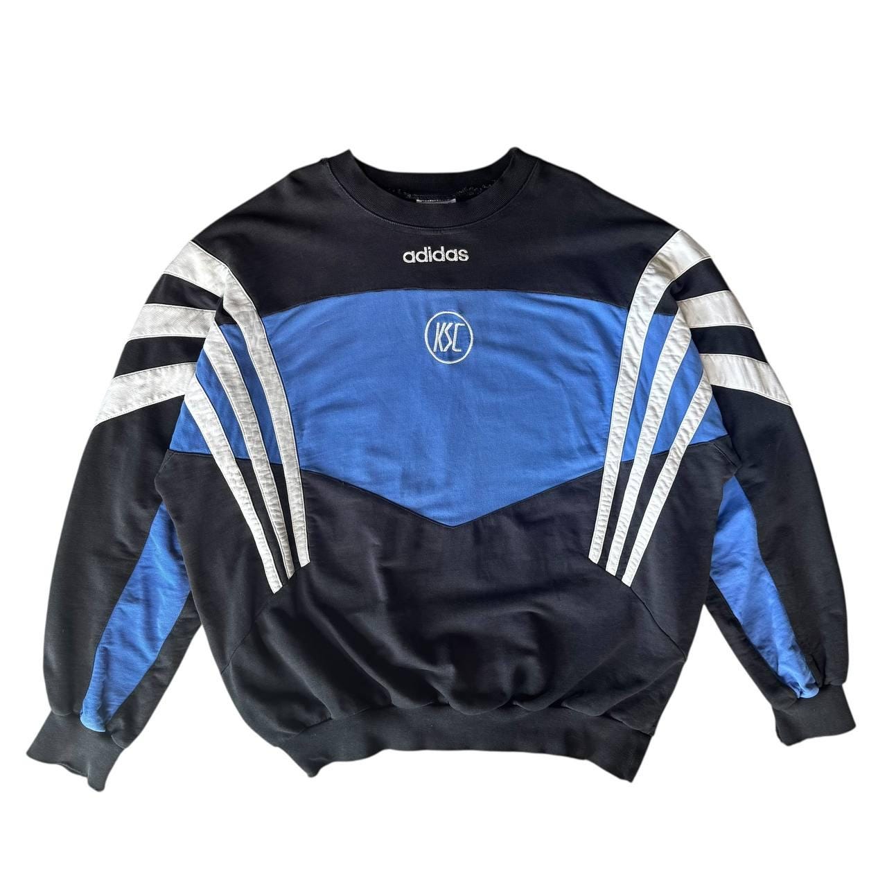ウェア 90s adidas black pullover 90s adidas Logo Nylon Pullover Jacket 黒 XL アディダス