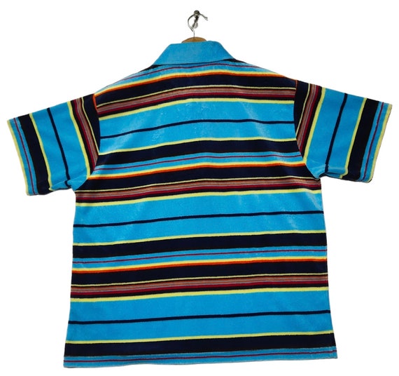 Vintage HANG TEN Hawaii Surfing Multicolor Stripe… - image 2