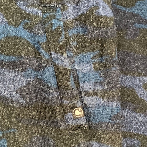 Ambiguous Fleece Button Jacket,Medium Size,Blue a… - image 6