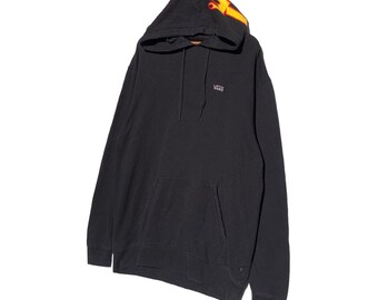 Vintage Vans Thrasher Magazine Skate Hoodies Large Size Pullover