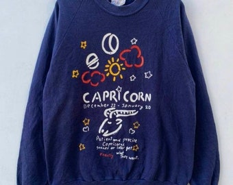 Vintage Ken Done Art Sweatshirt 50/50 Cotton Polyester
