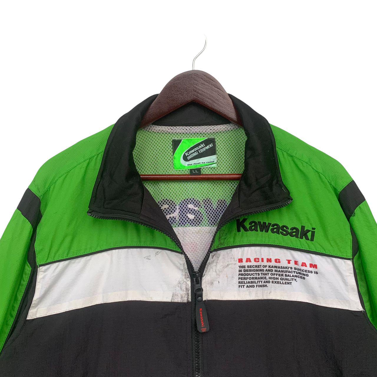 Vintage Kawasaki Racing Team Jacket, Race Team Jacket, Classic