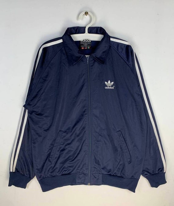 fort St rollen Adidas Navy Blue Track Top Jacket Made in Thailand - Etsy Australia