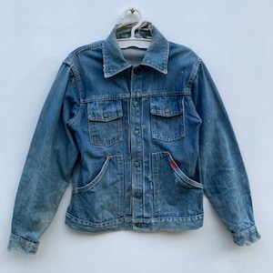 Vintage 60s 70s Union Big Smith Denim Jacket