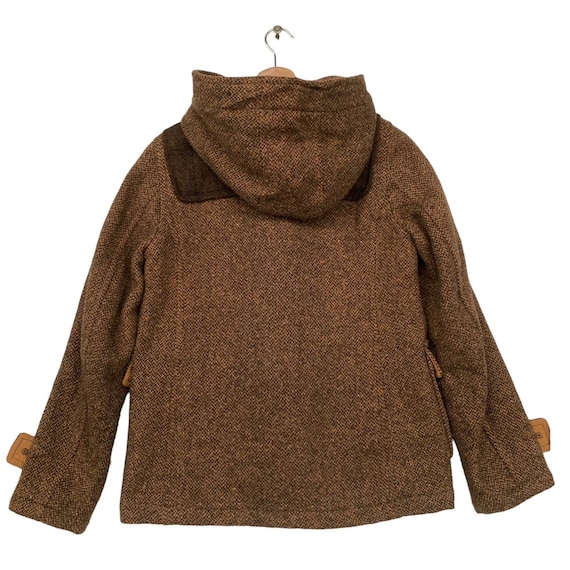 Harris Tweed X Sevendays=sunday Wool Hoodie Jacket - Etsy