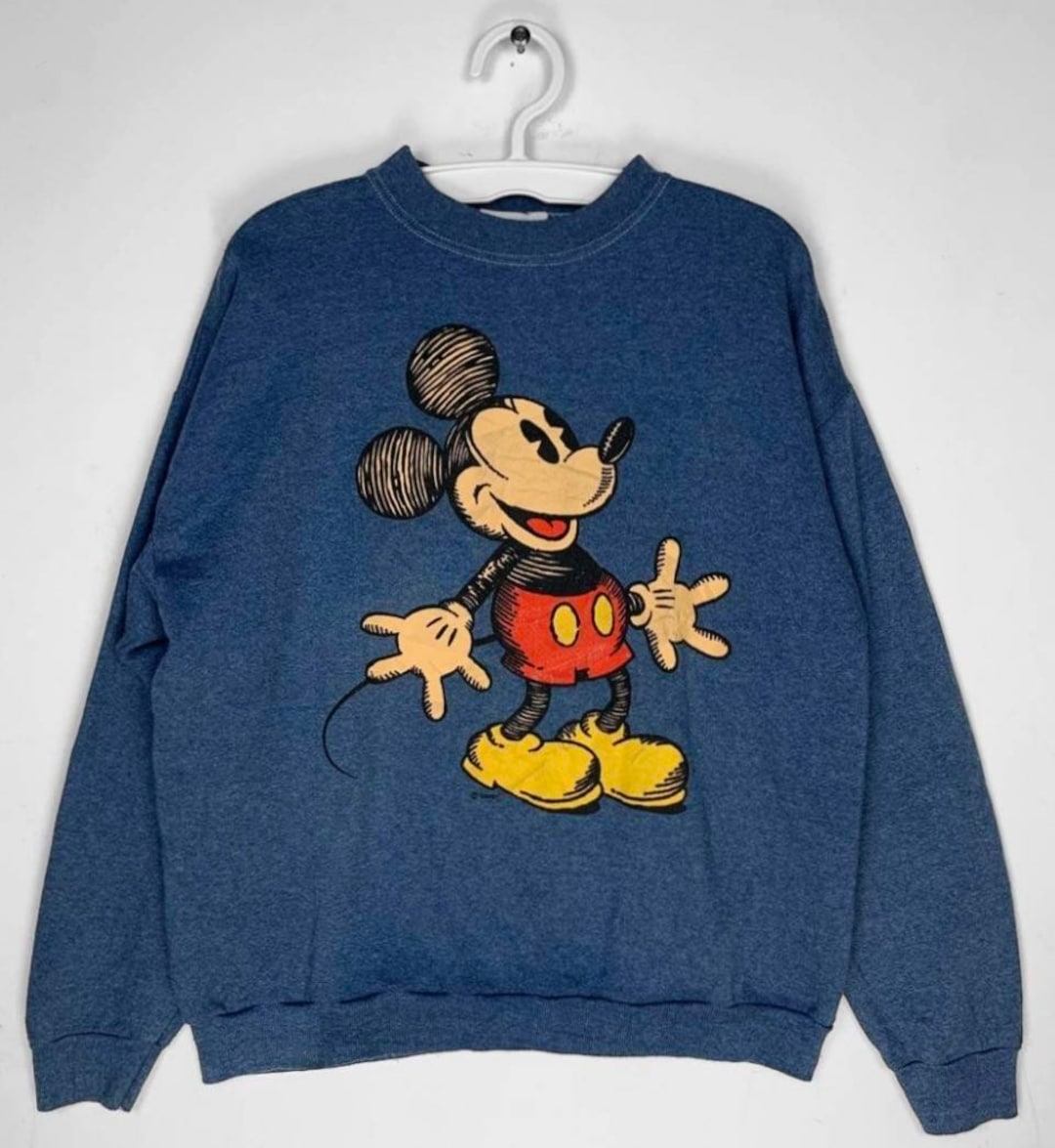 Vintage Brazos Sportswear Disney Mickey Mouse Sweatshirt - Etsy