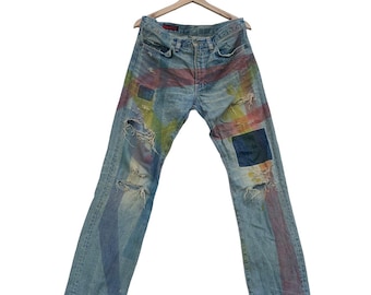 Vintage Japanese Brand RNA Inc.slang Jeans Size 32 Rna Slang