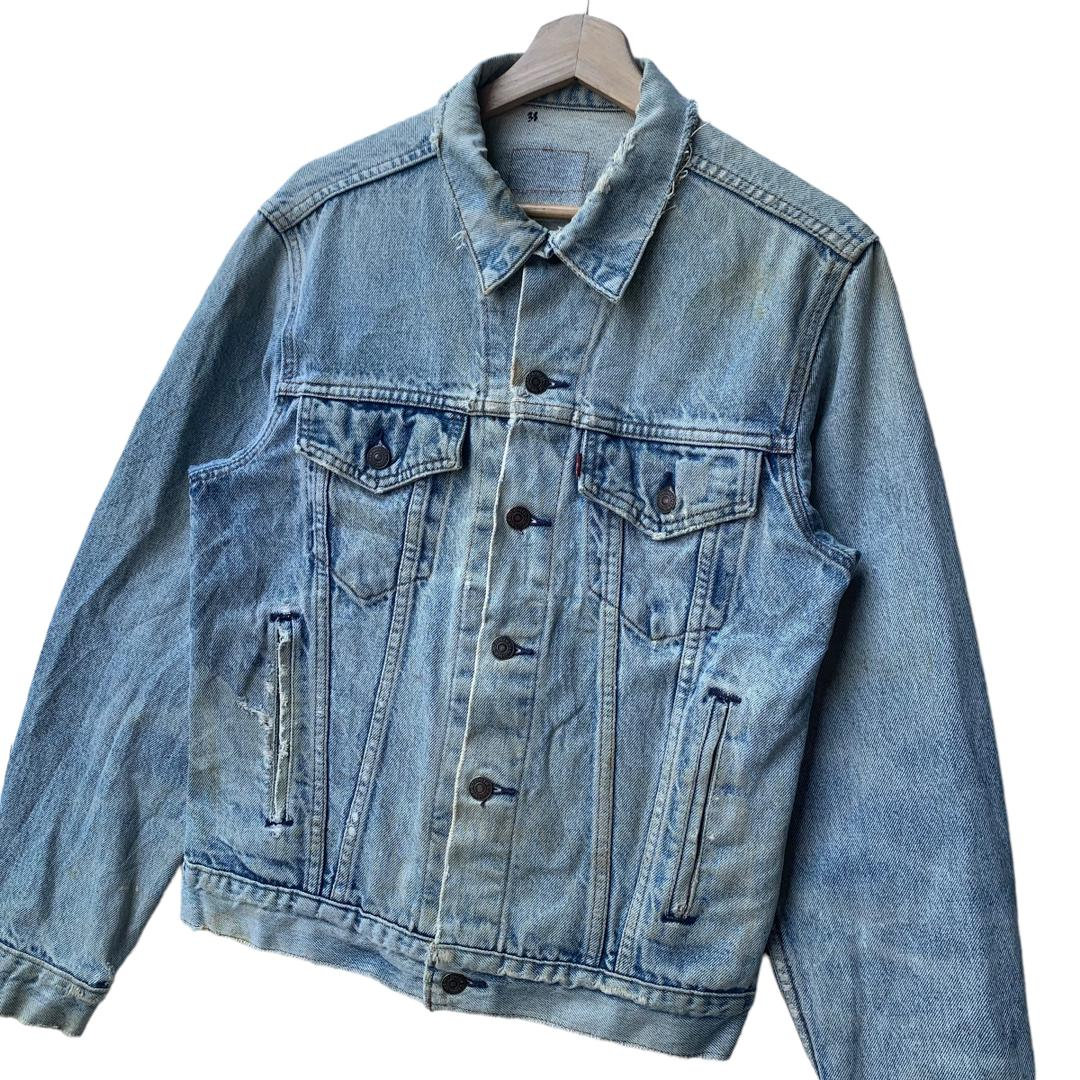 70s Vintage Levi's Trucker Denim Jacket,70s Classic Clothing,retro