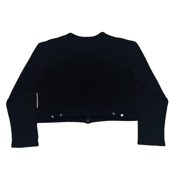 Vintage Agnes B Made in Japan Snap Button Cardigan Minimalist