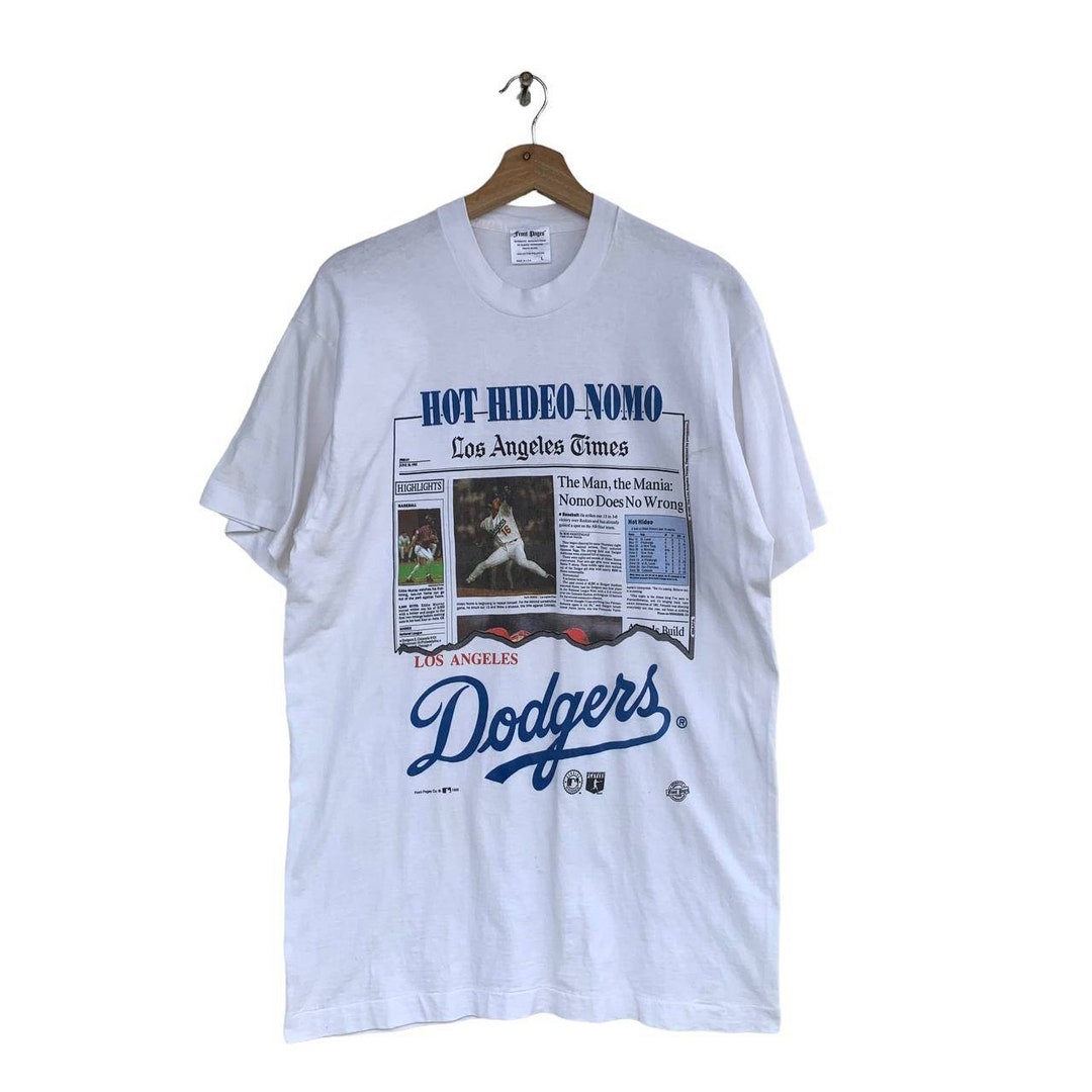 Vintage Front Page Los Angeles Time Hot Hideo Nomo MLB La Dodgers