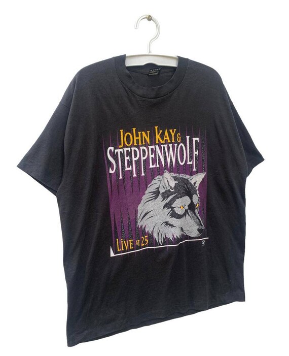 90s Vintage 1995 John Kay And Steppenwolf Silver … - image 3