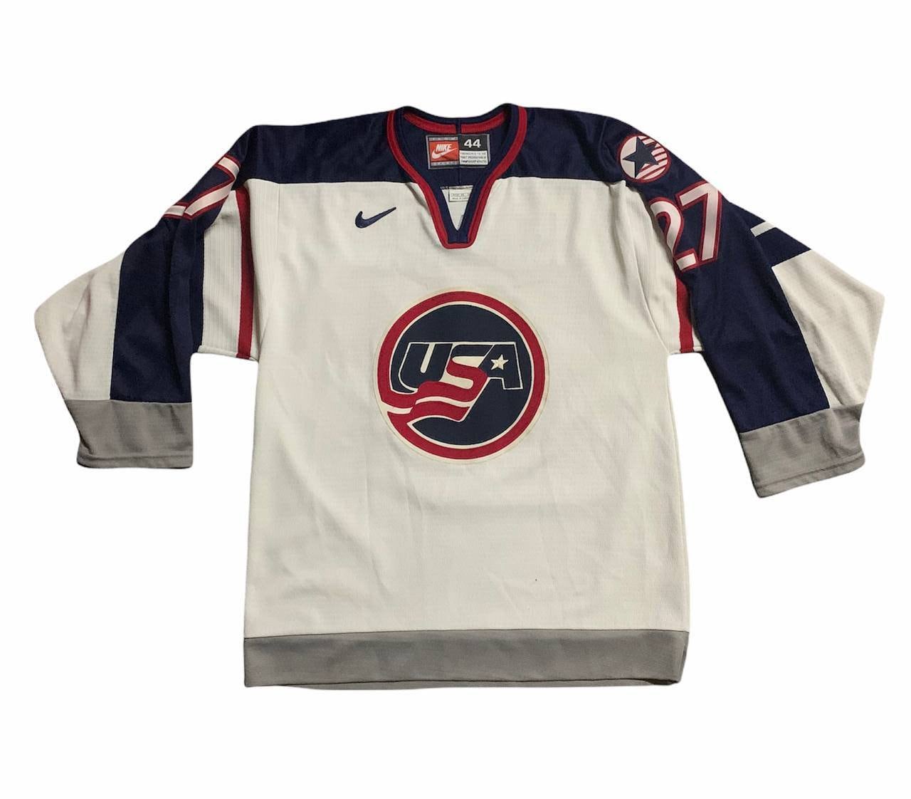 K-1 STITCHED USA HOCKEY JERSEY WITH TIE LACES ADULT MEDIUM NEW WITHOUT TAGS