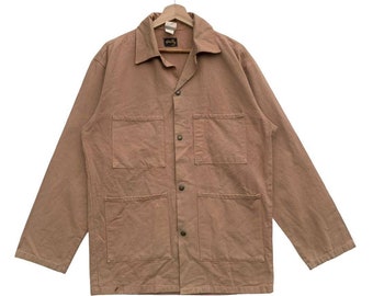 Vintage 70s Stan Ray Brown Worker Jacket Medium Size Vintage Clothing