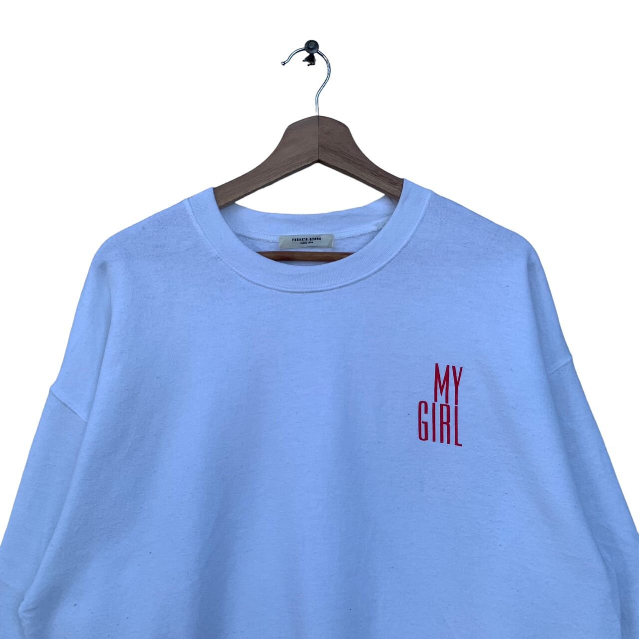 さらに100円引き◆MMLG◆FAMILY NAME SWEAT Vintage My Girl by Freak's Store Japanese Brand Sweatshirt