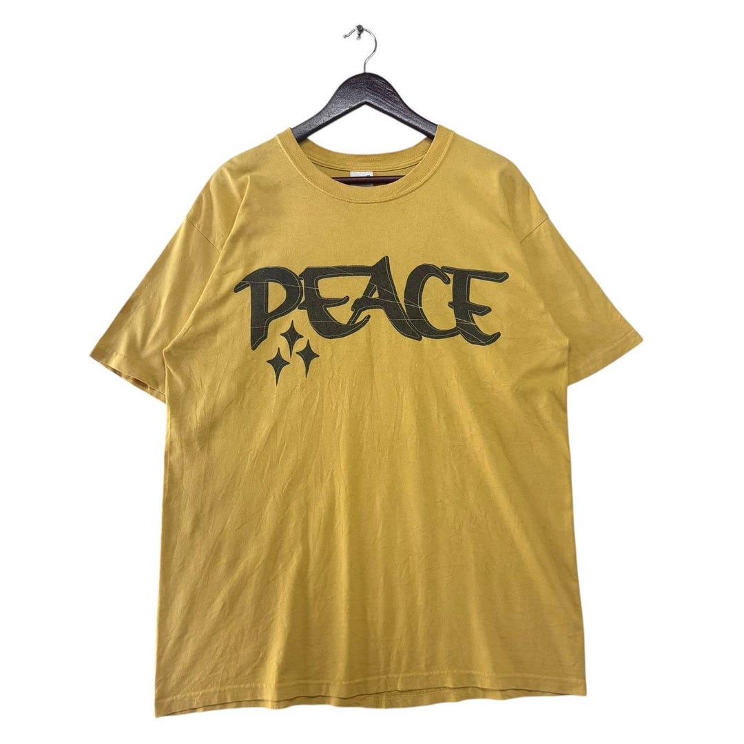 Vintage Fuji Rock Festival 2005 Peace Graphic T-shirt Music Band
