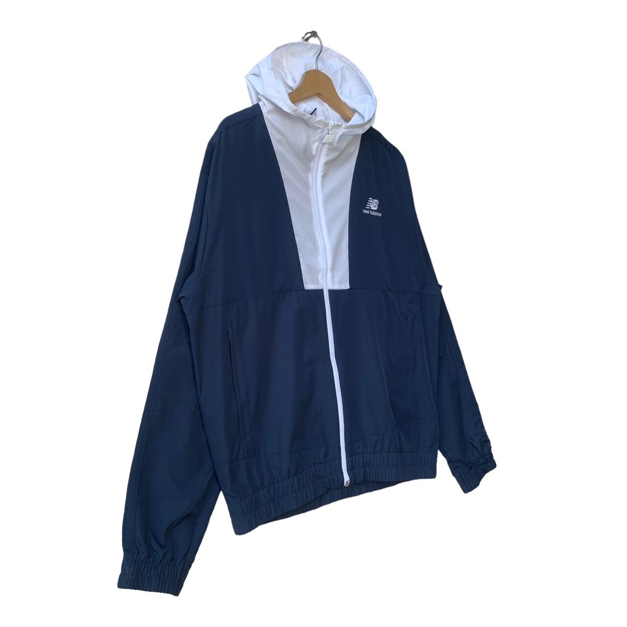 Rare Vintage NEW BALANCE NB Spell Out Full Zip Track Jacket