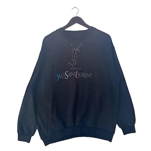Yves Saint Laurent Sweatshirt - Etsy