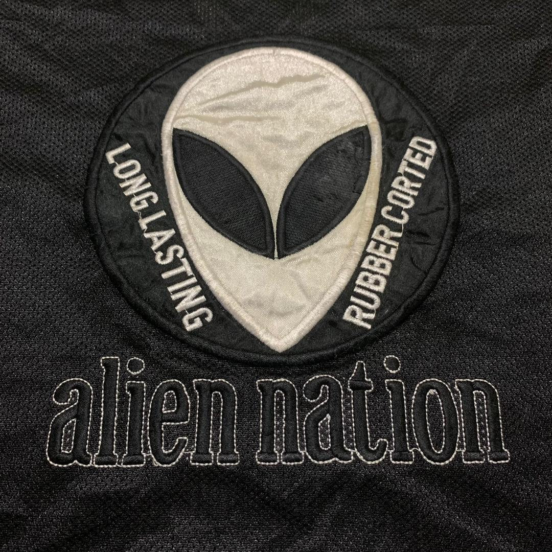 Vintage Alien Nation Tshirt,free Size,black and White Shirt,v-neck