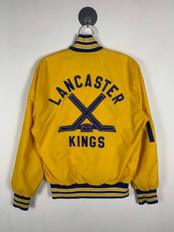 Vintage 70s Gem Sportswear Lancaster Kings Hockey Team Jacket 