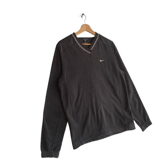 Vintage Nike Golf Sweatshirt,V-Neck,Small Size,Bl… - image 3