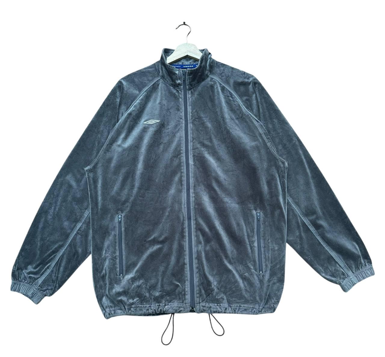 お歳暮ならオンライン Umbro Vintage X Up Jacket,zip Track Fleece Velour R.newbold トップス