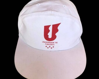 Vintage Fukuoka 95 Unisiade Summer Sport University Event Sport By Adidas Cap