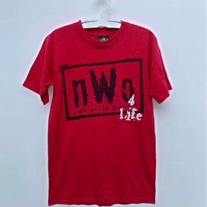 Vintage 90s 1998 NWO New World Order Wresting  Tshirt