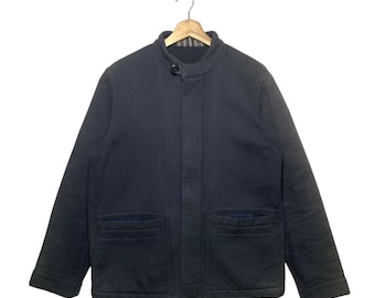 Vintage Indigo Blue Blue Arigato Japan Sweatshirt Japanese