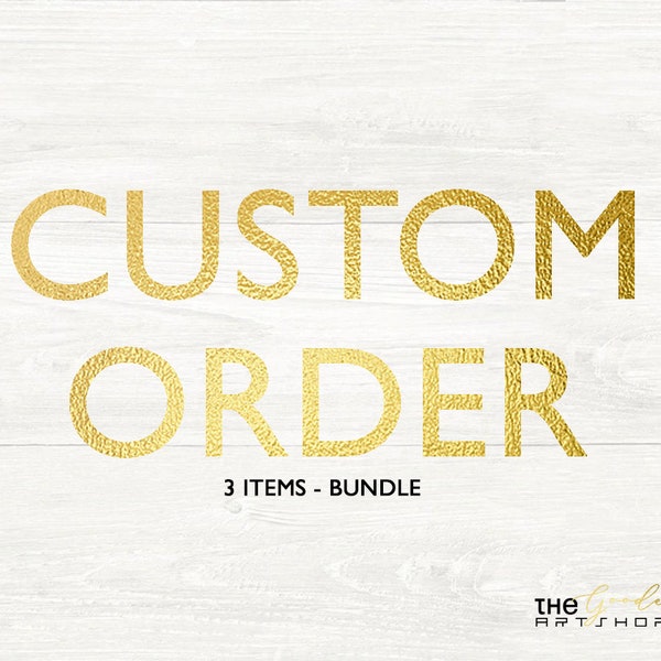 Custom Order, Custom Party Bundle, Customize Party, Custom Birthday print, Custom Party Printable, Customize Digital Print