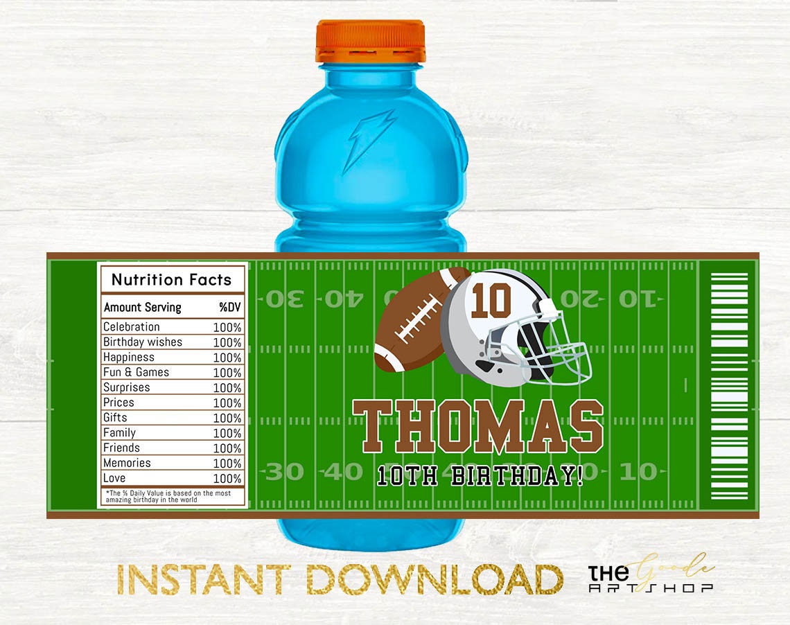 soccer-gatorade-label-football-gatorade-label-football-gatorade-football-birthday-football-party-and-favors-football-birthday-themed-etsy for Free Printable Gatorade Bottle Label Template Soccer Gatorade Label, Football Gatorade Label, Football Gatorade, Football Birthday, Football Party and Favors, Football Birthday Themed - Etsy for Free Printable Gatorade Bottle Label Template