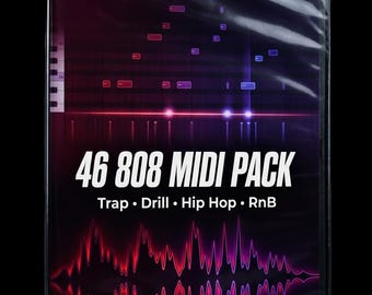 Paquete MIDI 46 808 – Loops de Trap, Drill, Hip Hop y RnB (Descarga digital)