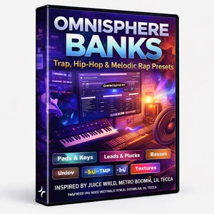 Omnisphere Presets  forTrap, Hip Hop, & Drill (Instant Download)