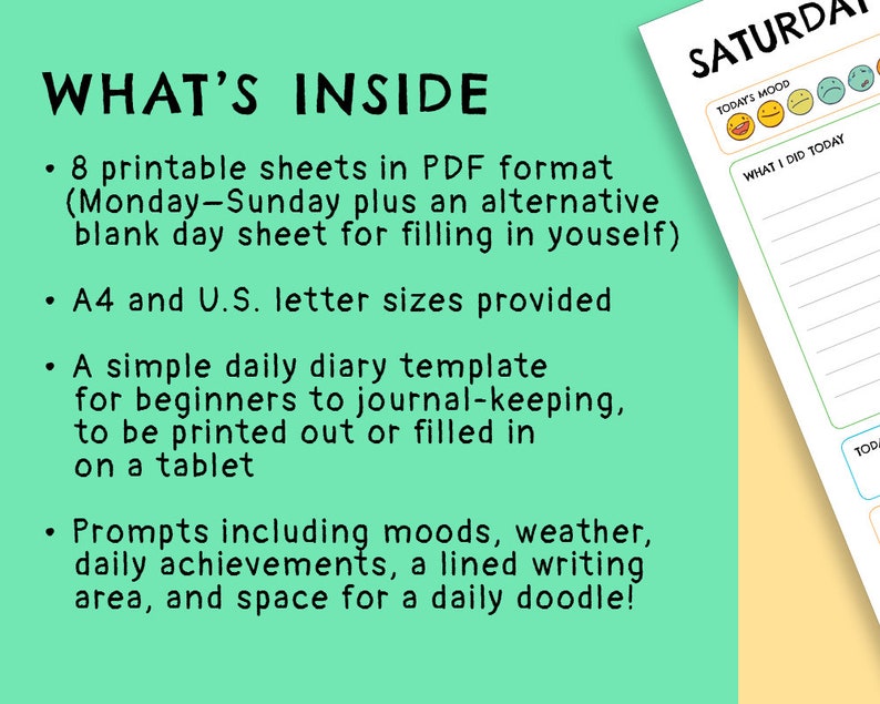 digital-daily-journal-pages-printable-diary-template-for-kids-instant