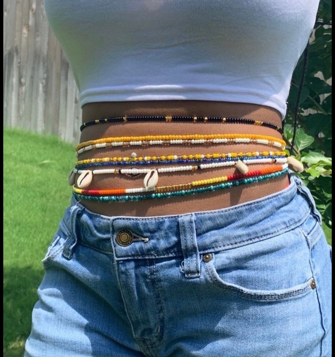 3 Waist Beads Set Multi Layer Waist Chain Crystal Waist Beads African Waist Beads for Weight Loss Layered Waist Beads Etsy