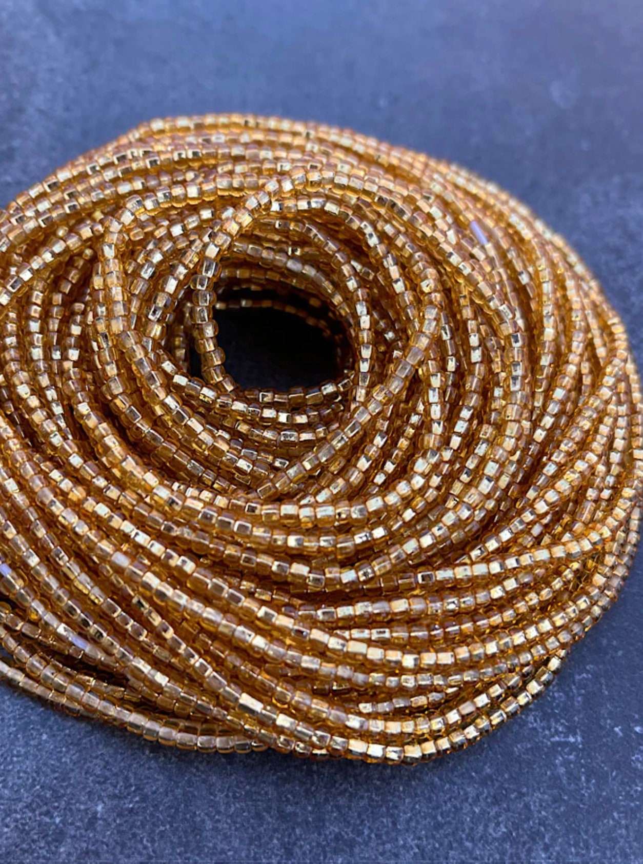 Goddess👸🏾 Silver and Gold waist beads 🔥 plus size waist beads