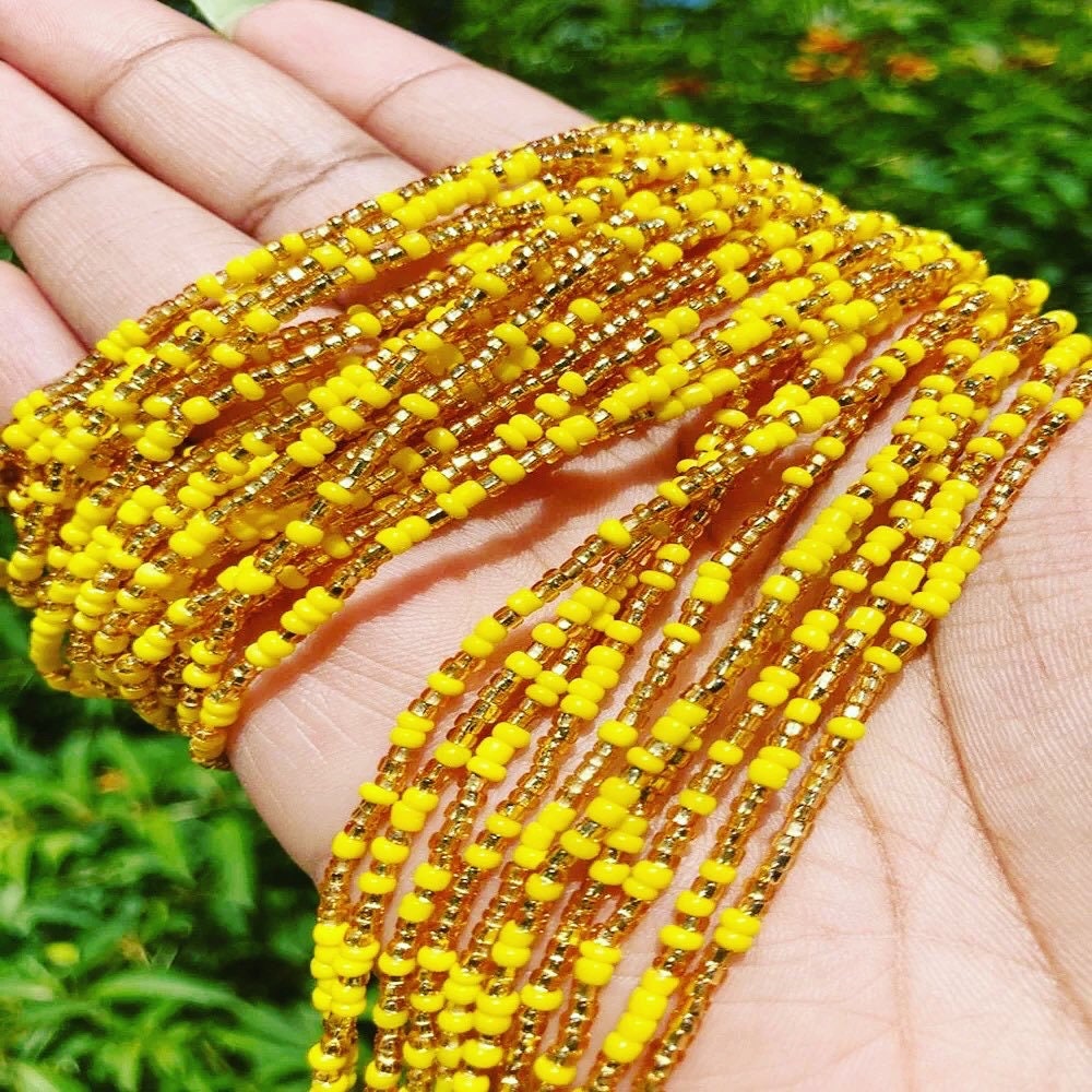 Waist Beads for Weight Loss African Waist Beads Colorful Etsy
