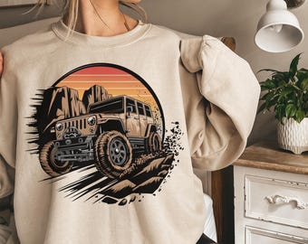 Off-Roading Shirt,Mudding Truck shirt,Off Road Girl sweater,Road Trip shirt,Adventure Mudding shirt,4 x 4 shirt,4wd Offroad sweater