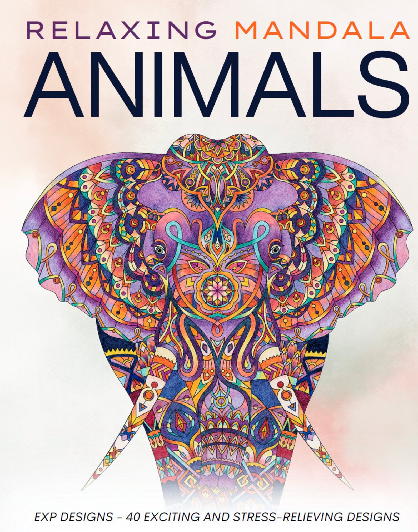 Relaxing Animal Mandalas Coloring Book for Adults /40 Unique and ...