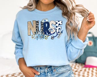 Nurse  Sweatshirt,Nurse Life, Nurse Life Shirt,Gift for Nurse,Nurse Gift, New Nurse Graduation Gift f, School Nursing Tee,Everyday Nurse