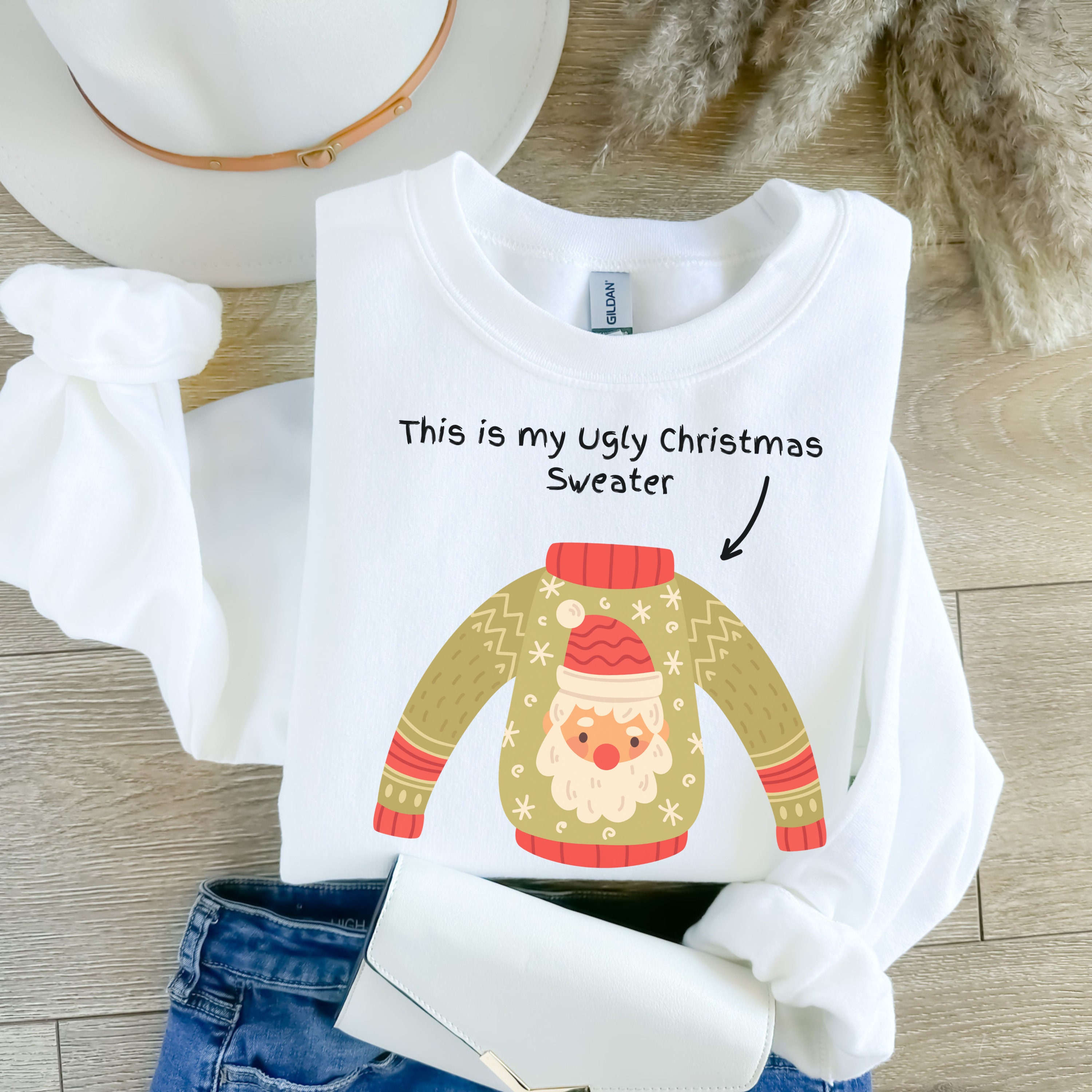 Present ugly christmas sweater sale