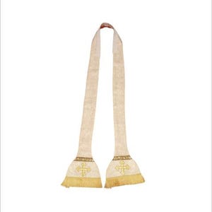 Cream/Gold Stole