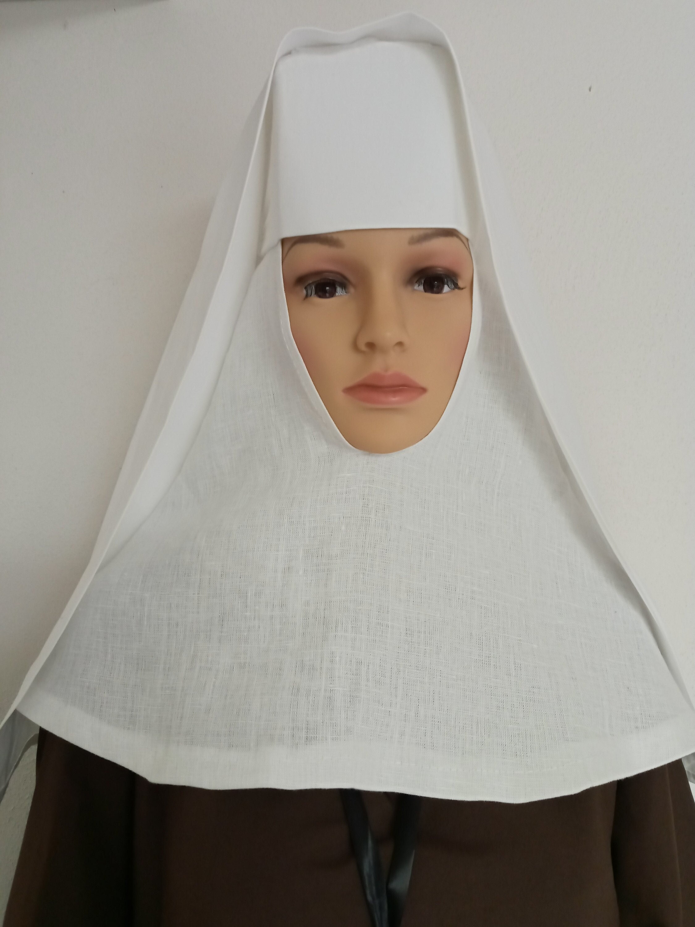 Novice Nun Veil Set Etsy
